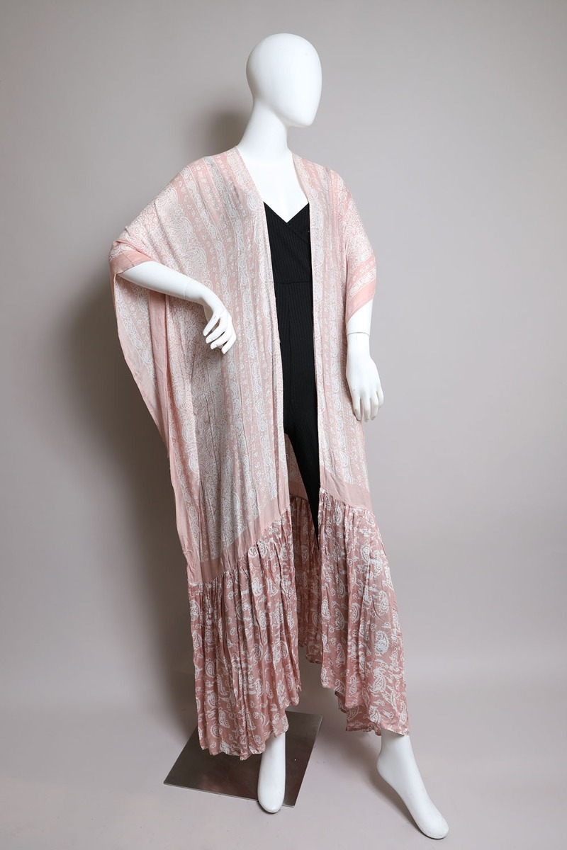 Floral & Paisley Lace Kimono