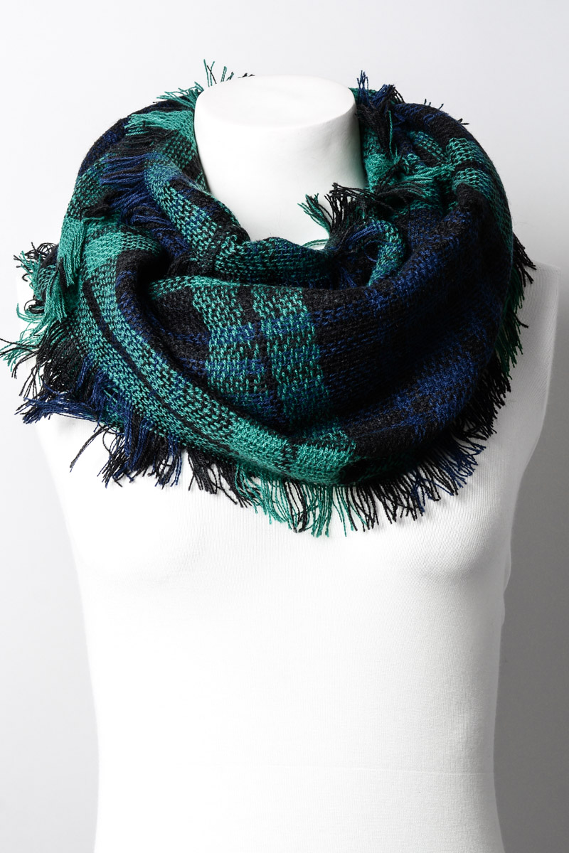 Leto Collection Silky Wool Ombre Scarf